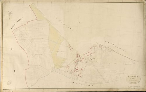 Nogent-le-Sec. Section A _ du Village _ 1re de 2 Feuilles