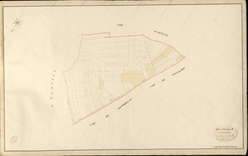Nogent-le-Sec. Section B _ di Tilleul-Gibon _ 3e et dernière Feuille