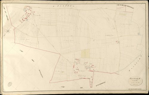 Nogent-le-Sec. Section D _ du Meuillet _ 1re de 3 Feuilles