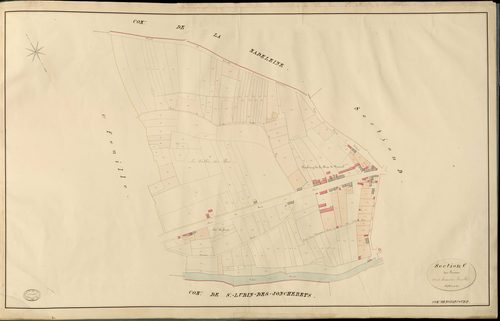 Nonancourt. Section C _ des Brosses _ 2e et dernière Feuille