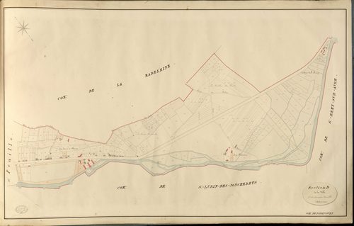 Nonancourt. Section D _ de la Ville _ 2e et dernière Feuille
