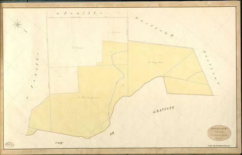 Normanville. Section A _ des Carreaux _ 4e et dernière Feuille