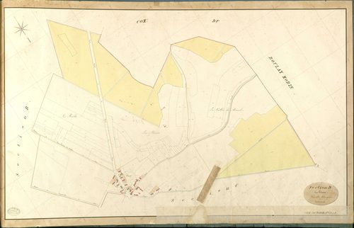 Normanville. Section D _ des Plesses _ Feuille Unique