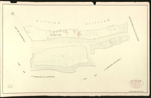 Notre-Dame-de-l'Isle. Section E _ de l'Isle aux Bœufs _ Feuille Unique