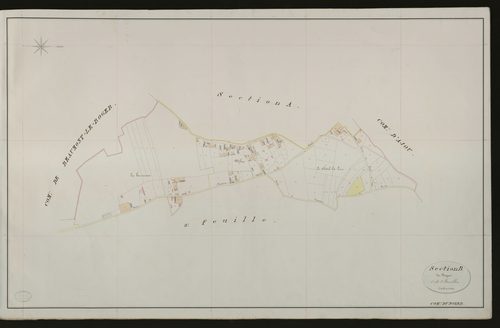 Noyer-en-Ouche (Le). Section B _ du Noyer _ 1re de 2 Feuilles