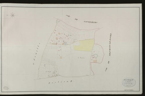 Noyer-en-Ouche (Le). Section C _ du Châtellier _ 1re de 2 Feuilles