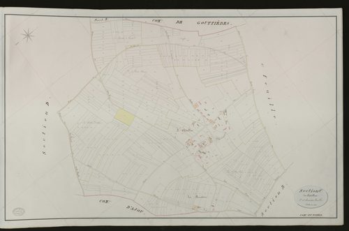 Noyer-en-Ouche (Le). Section C _ du Châtellier _ 2e et dernière Feuille