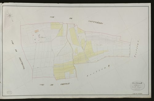 Noyer-en-Ouche (Le). Section E _ de la Godinière _ Feuille Unique