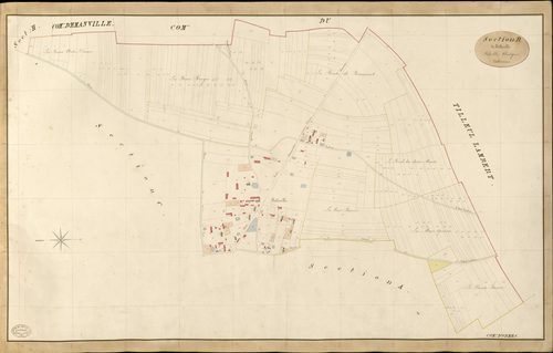 Ormes. Section B _ de Folleville _ Feuille Unique