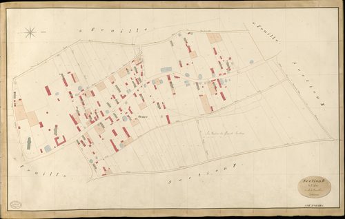 Ormes. Section D _ de l'Eglise _ 2e de 4 Feuilles