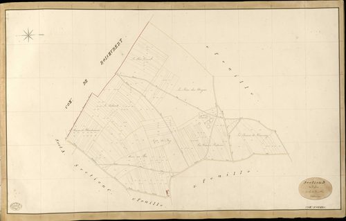Ormes. Section D _ de l'Eglise _ 3e de 4 Feuilles