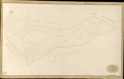 Ormes. Section G _ de Crêches _ 1re de 3 Feuilles