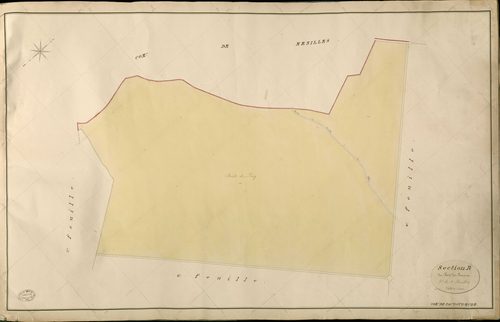 Pacy-sur-Eure. Section B _ du Bois des Pauvres _ 3e de 4 Feuilles