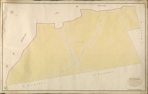 Pacy-sur-Eure. Section B _ du Bois des Pauvres _ 4e et dernière Feuille