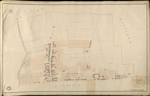 Pacy-sur-Eure. Section D _ de la Ville de Pacy _ 1re de 2 Feuilles