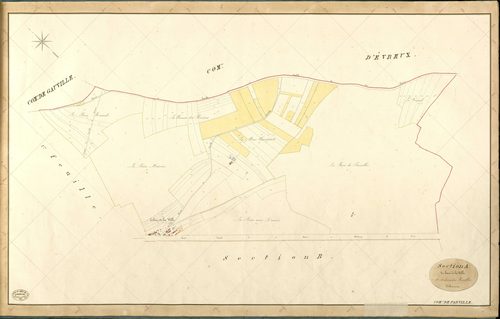 Parville. Section A _ du bout de la Ville _ 2e et dernière Feuille