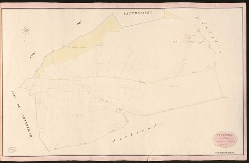 Perriers-sur-Andelle. Section A _ du Village _ 2e et dernière Feuille