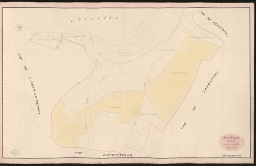 Perruel. Section A _ de Perruel _ 1re de 3 Feuilles