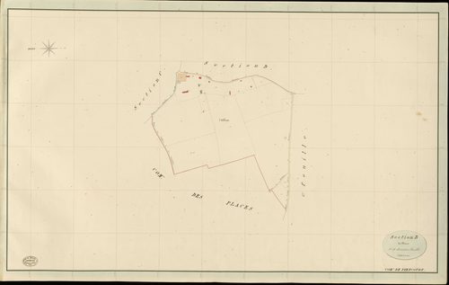 Piencourt. Section B _ du Chesne _ 2e et dernière Feuille