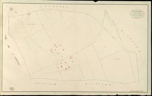 Piencourt. Section G _ du bas Buissons _ 2e et dernière feuille