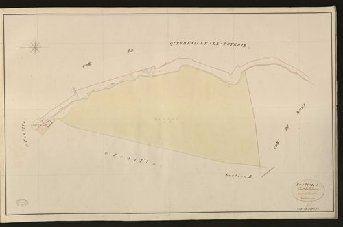 Pitres. Section A _ de la Vallée Galantine _ 3e de 4 Feuilles