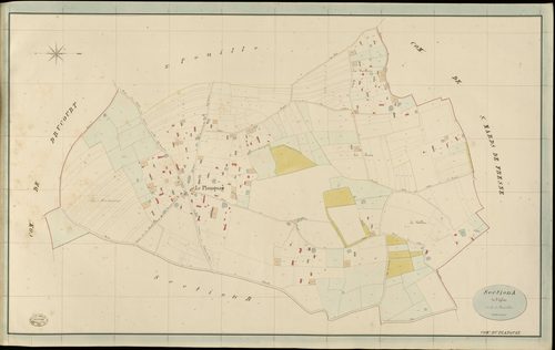 Planquay (Le). Section A _ de l'Eglise _ 1re de 2 Feuilles
