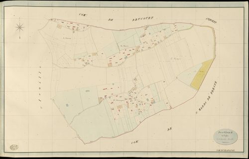Planquay (Le). Section A _ de l'Eglise _ 2e et dernière Feuille