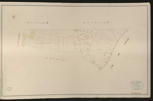 Plasnes. Section G _ des Tuillerie _ 1re de 3 Feuilles