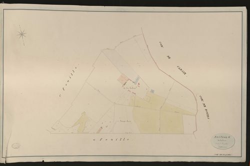 Plasnes. Section G _ des Tuillerie _ 2e de 3 Feuilles
