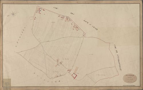 Plessis-Grohan (Le). Section A _ des Brulins _ 1re de 2 Feuilles