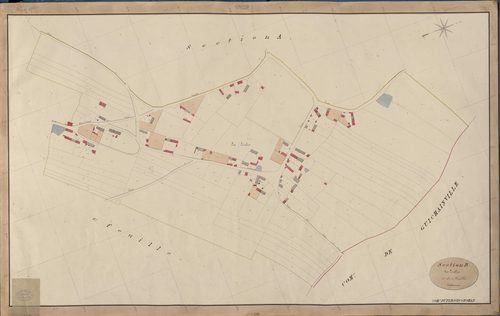Plessis-Grohan (Le). Section B _ des Ervolus _ 1re de 2 Feuilles