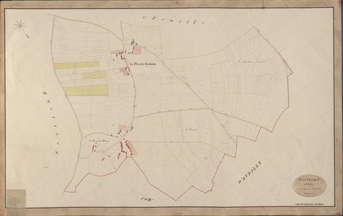 Plessis-Grohan (Le). Section C _ de l'Eglise _ 2e et dernière Feuille