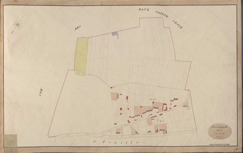 Plessis-Grohan (Le). Section D _ de Garel _ 1re de 3 Feuilles
