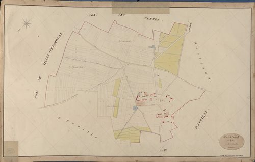 Plessis-Grohan (Le). Section E _ de Grohan _ 1re de 2 Feuilles