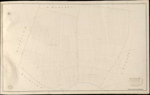 Plessis-Hébert (Le). Section B _ des Mâlis et de la Couture _ 3e de 4 Feuilles