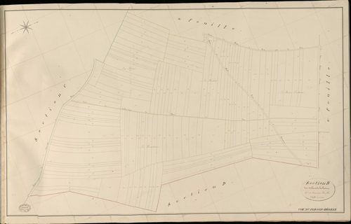 Plessis-Hébert (Le). Section B _ des Mâlis et de la Couture _ 4e et dernière Feuille