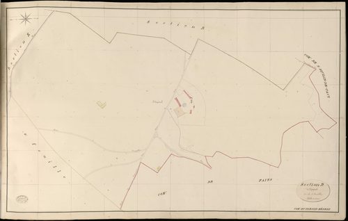 Plessis-Hébert (Le). Section D _ de l'Hopital _ 1re de 5 Feuilles