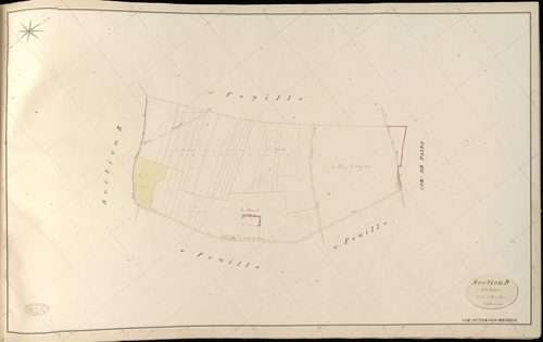 Plessis-Hébert (Le). Section D _ de la Couture _ 2e de 5 Feuilles