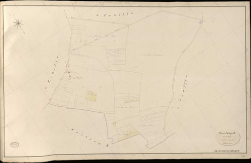 Plessis-Hébert (Le). Section D _ du Mesnil _ 4e de 5 Feuilles