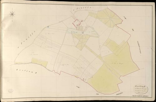 Plessis-Hébert (Le). Section D _ du Château du Boscroger _ 5e et dernière Feuille
