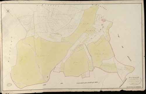 Plessis-Hébert (Le). Section E _ des Courtils et du Long Champ _ 3e et dernière Feuille