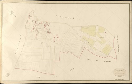 Portes. Section C _ des Buissons _ 2e et dernière Feuille