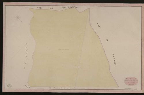 Pressagny-l'Orgueilleux. Section A _ de la Croix du Grand Veneur _ 3e de 7 Feuilles