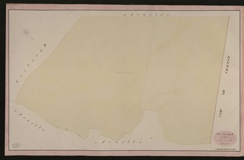 Pressagny-l'Orgueilleux. Section A _ de la Forêt _ 3e de 7 Feuilles