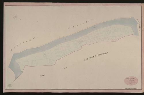 Pressagny-l'Orgueilleux. Section A _ du Chesney _ 6e de 7 Feuilles
