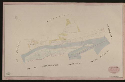 Pressagny-l'Orgueilleux. Section A _ de la Madeleine _ 7e et dernière Feuille