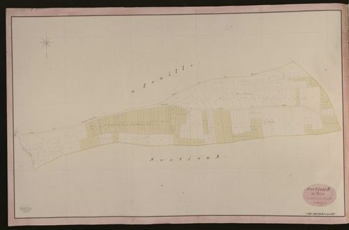 Pressagny-l'Orgueilleux. Section B _ des Déserts _ 4e et dernière Feuille