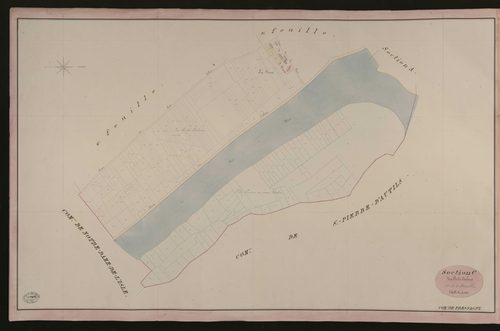 Pressagny-l'Orgueilleux. Section C _ des Pieds Corbons _ 1re de 3 Feuilles