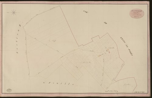 Puchay. Section A _ de Goupillère _ 1re de 3 Feuilles