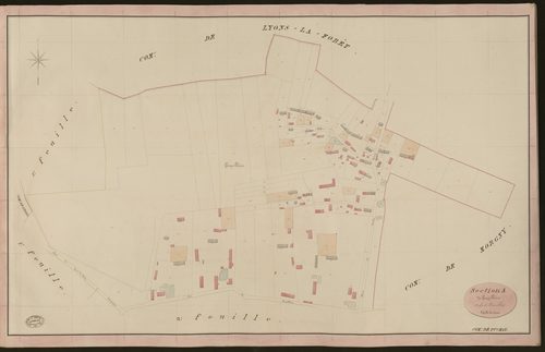 Puchay. Section A _ de Goupillère _ 2e de 3 Feuilles